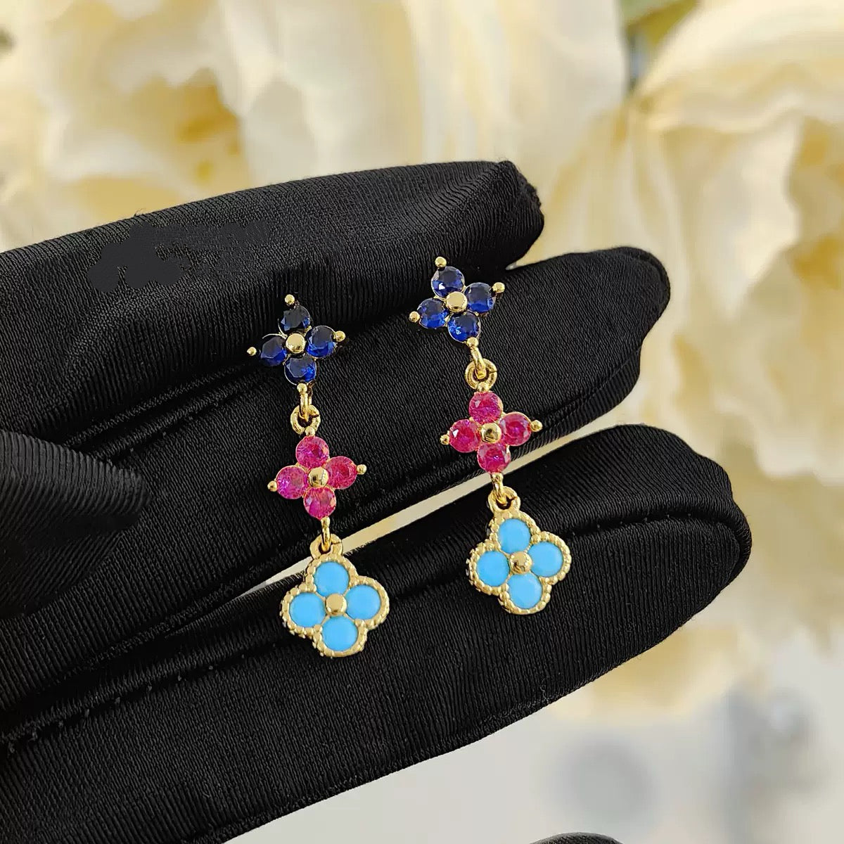 Vintage Dopamine French-Inspired Jewelry Set