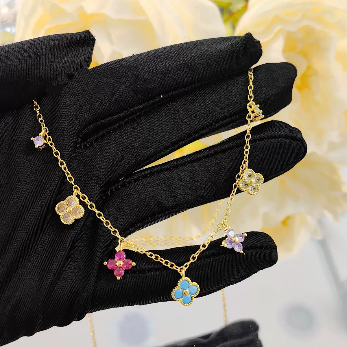 Vintage Dopamine French-Inspired Jewelry Set