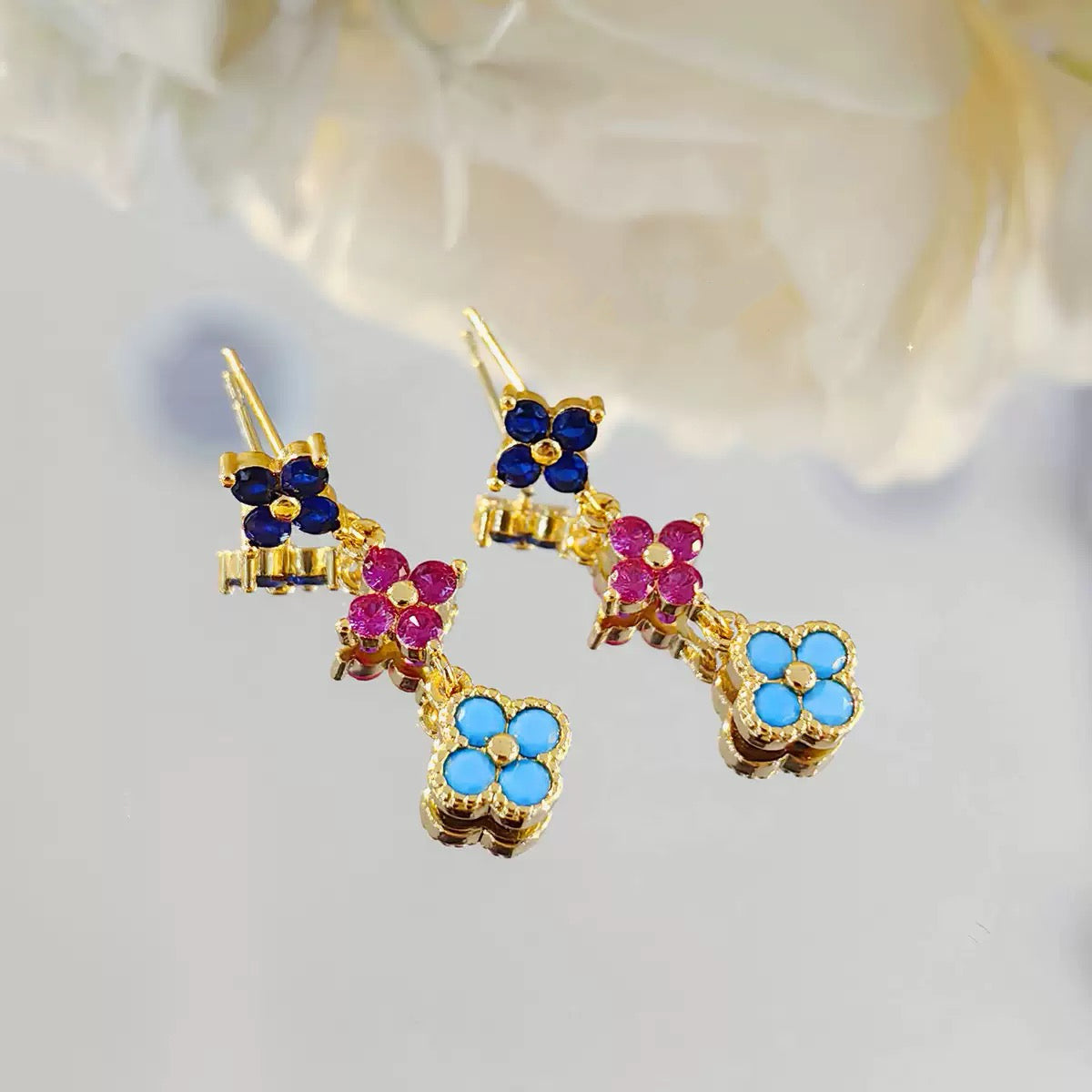 Vintage Dopamine French-Inspired Jewelry Set