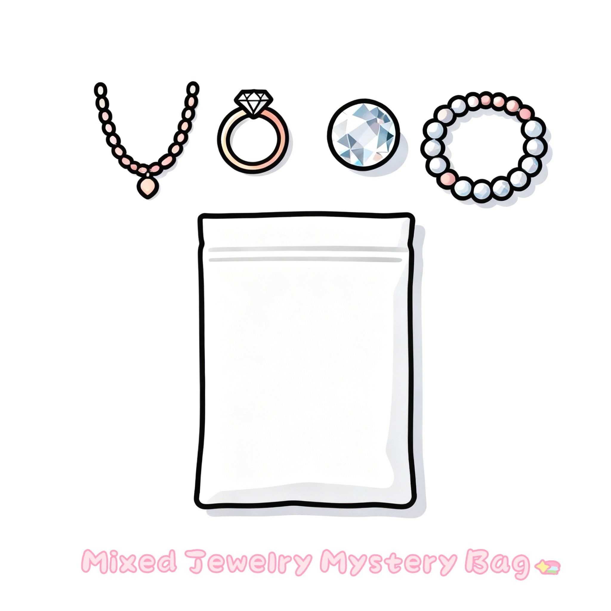 Mixed Jewelry Mystery Bag