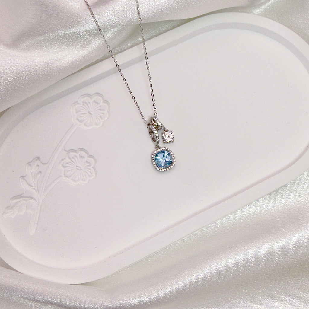 Clarity Glow Topaz Necklace S925 Silver