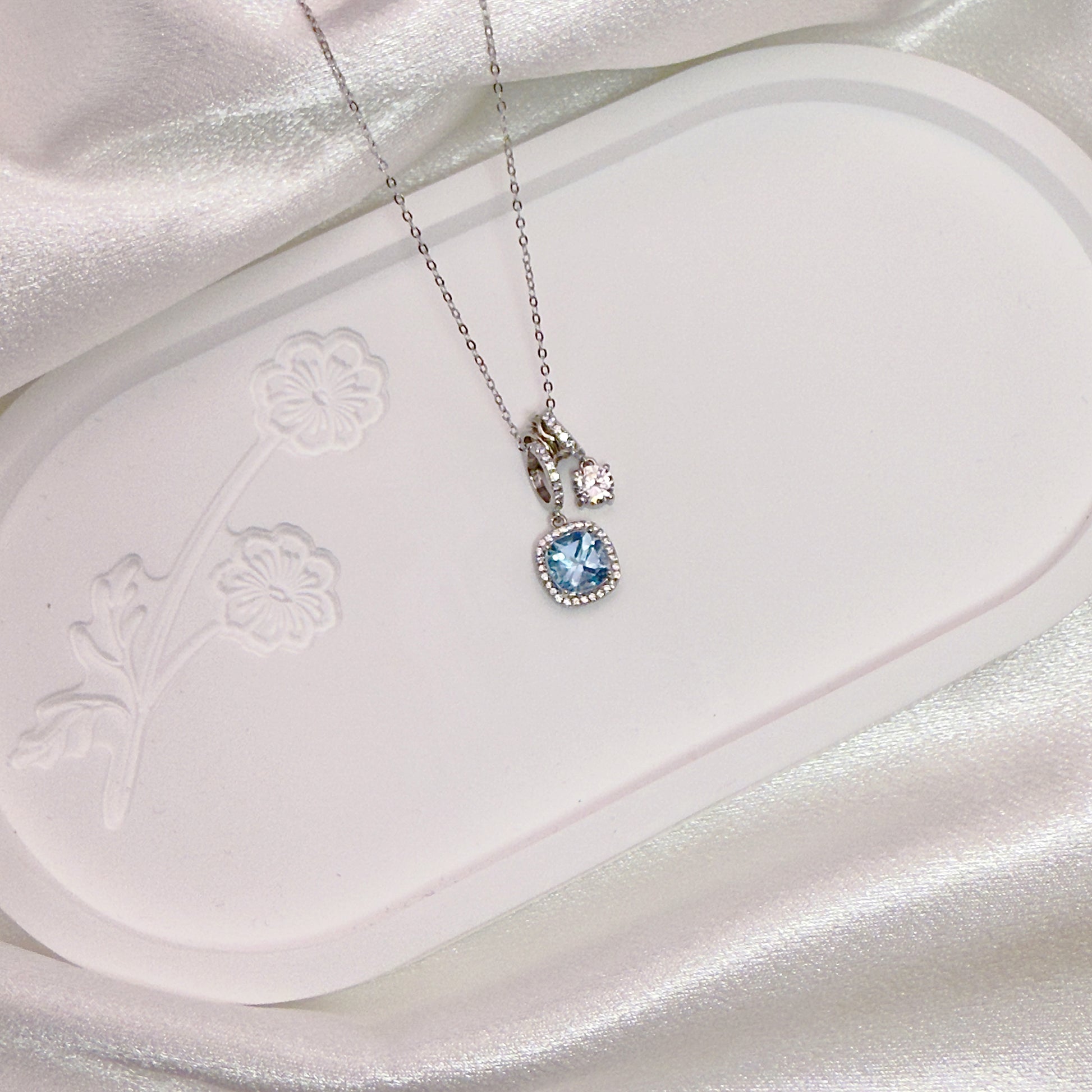 Clarity Glow Topaz Necklace S925 Silver
