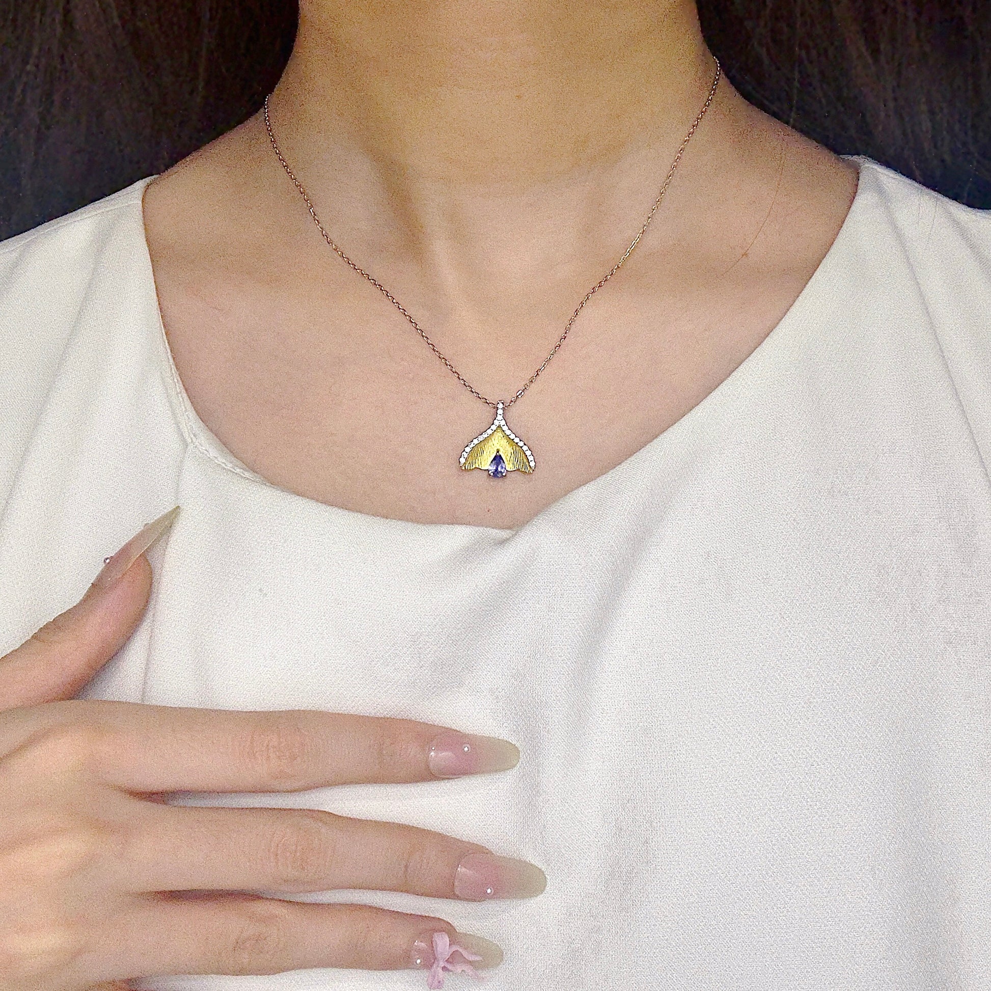 Soul Shift Tanzanite Necklace S925 Silver